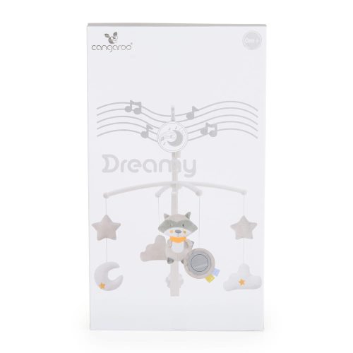 Cangaroo - Dreamy zenélő forgó játék kiságyra bézs