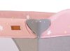 Cangaroo - Once upon2 2 szint utazóágy zenélő forgó játékkal pink – utazóágy és járóka 7. kép