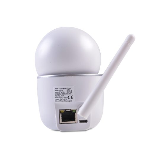 Cangaroo - Hype bébiőr, kamera, wifis 360ban forgatható, led /eva