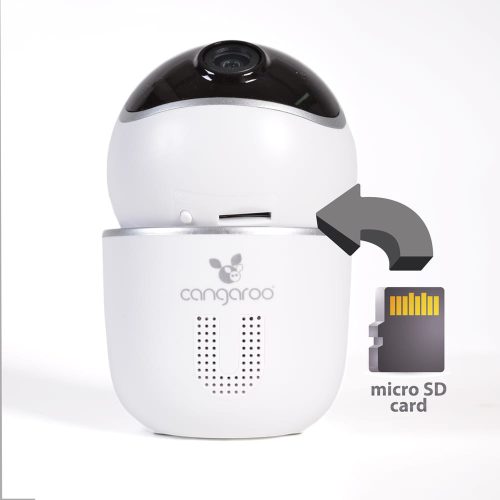 Cangaroo - Hype bébiőr, kamera, wifis 360ban forgatható, led /eva