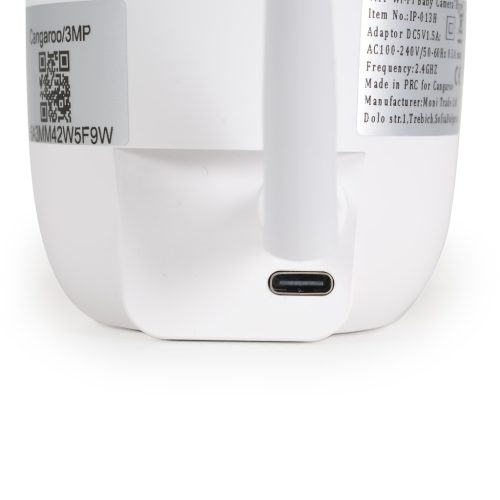 Cangaroo - Hype bébiőr, kamera, wifis 360ban forgatható, led /eva