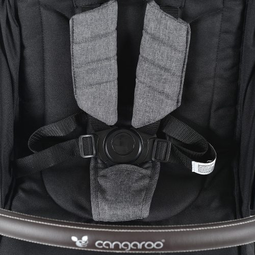 Cangaroo Easy Fold - Fekete Auto Click Sport babakocsi 