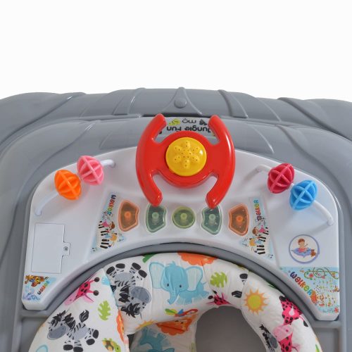 Moni - Jungle bébikomp 12kg szürke – bébikomp 1. kép