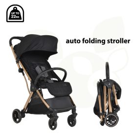   Cangaroo Easy Fold - Fekete Auto Click Sport babakocsi Limited Edition