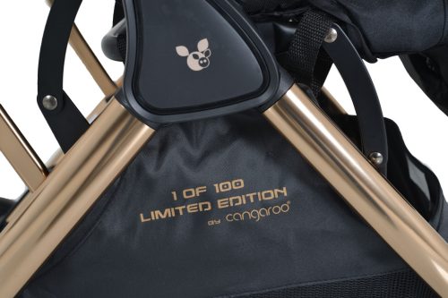 Cangaroo Easy Fold - Fekete Auto Click Sport babakocsi Limited Edition