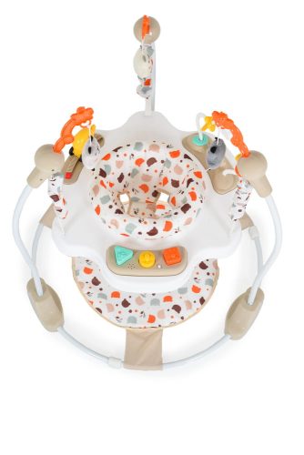 Moni - Magic fun baba ugráló pasztel játékkal bézs