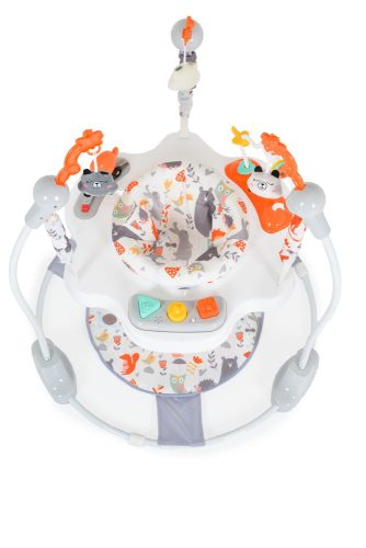 Moni - Magic fun baba ugráló pasztel játékkal narancs