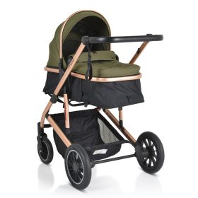 Moni Thira - Zöld Babakocsi 0-22kg – multifunkciós babakocsi 2. kép