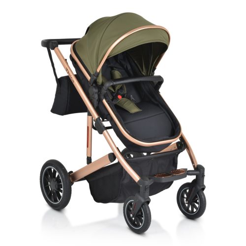 Moni Thira - Zöld Babakocsi 0-22kg – multifunkciós babakocsi 4. kép