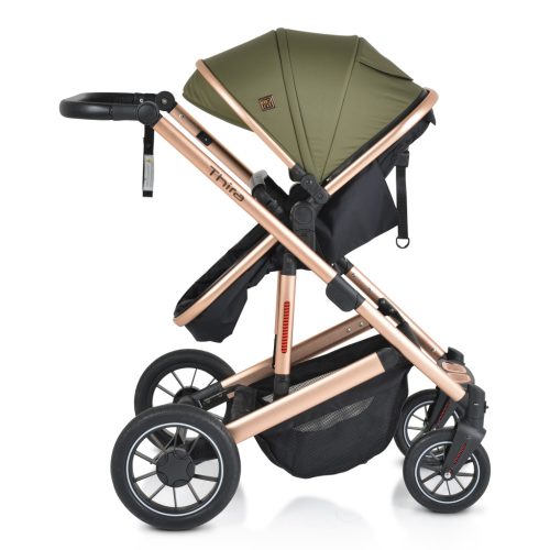 Moni Thira - Zöld Babakocsi 0-22kg – multifunkciós babakocsi 5. kép