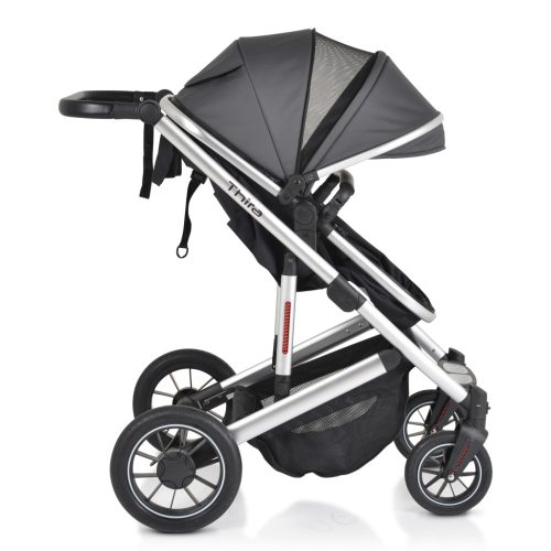 Moni Thira - Szürke Babakocsi 0-22kg – multifunkciós babakocsi 4. kép