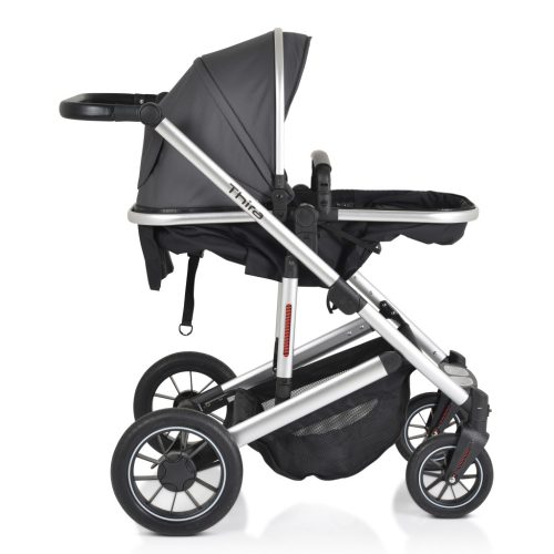 Moni Thira - Szürke Babakocsi 0-22kg – multifunkciós babakocsi 5. kép