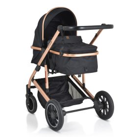 Moni Thira - Fekete Babakocsi 0-22kg – multifunkciós babakocsi 2. kép