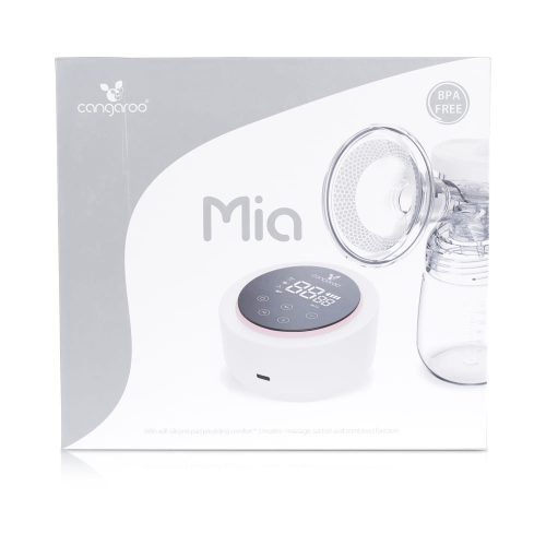 Cangaroo - Mia elektromos mellszívó 1 tartályos 9 szint 2000ah fehér – Zsebi Baba Shop