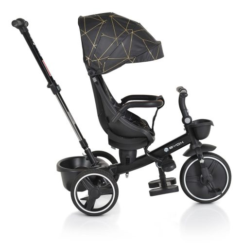 BYOX  - FUSION tricikli FEKETE