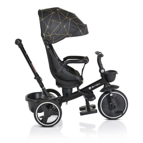 BYOX  - FUSION tricikli FEKETE