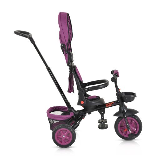 BYOX  - EXPLORE tricikli összecsukható kormány LILA