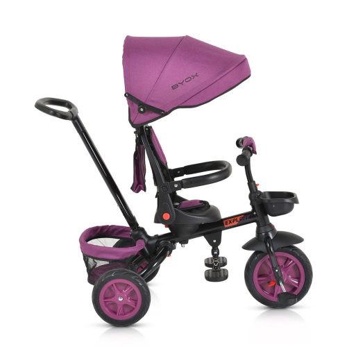 BYOX  - EXPLORE tricikli összecsukható kormány LILA