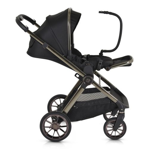 Cangaroo - iCLICK Babakocsi 3in1  22kg, One Touch System FEKETE – Zsebi Baba Shop