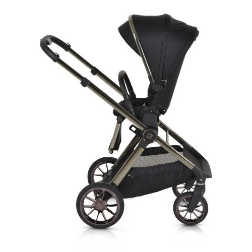 Cangaroo - iCLICK Babakocsi 3in1  22kg, One Touch System FEKETE – Zsebi Baba Shop