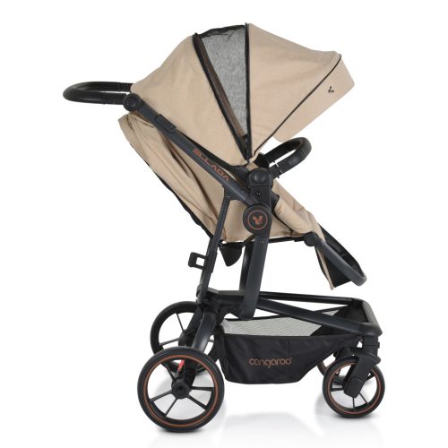 Cangaroo Ellada - Bézs Babakocsi 0-22kg