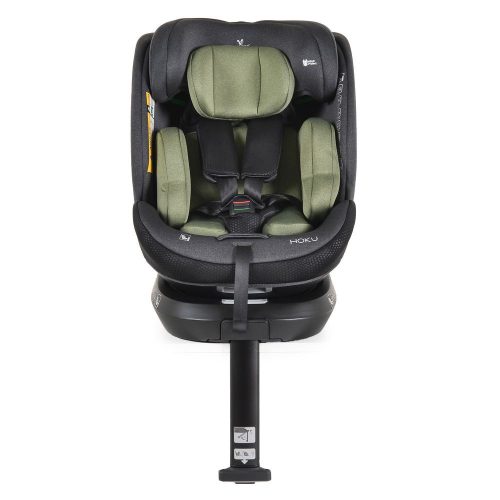Cangaroo - HOKU autós ülés támasztó lábbal OLIVA ZÖLD