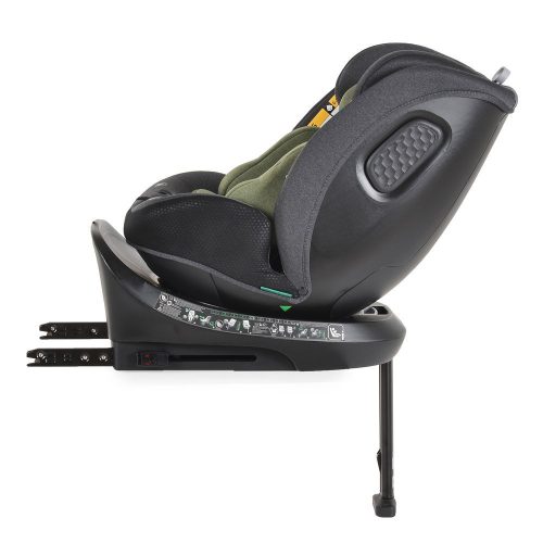 Cangaroo - HOKU autós ülés támasztó lábbal OLIVA ZÖLD