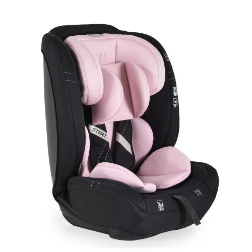 Moni - START autósülés 76-150cm I-SIZE, ajándék takaróval PINK