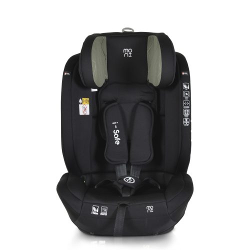 Moni ISAFE 76-150cm - Zöld I-SIZE Gyerekülés