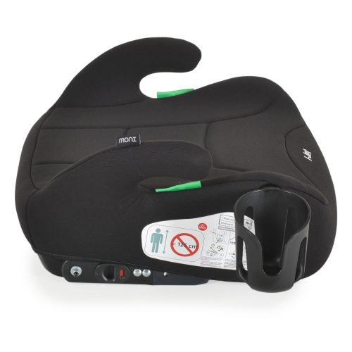 Moni I-Jet - 125-150cm I-SIZE ISOFIX Ülésmagasító Fekete