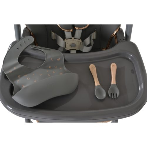 Moni Lindo - Etetőszék Szürke