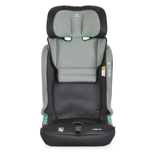 Cangaroo iDrive  Phantom 76-150cm - Twill-Green I-SIZE Gyerekülés