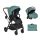 Moni Bingo - Marine-Green Babakocsi 0-22kg – multifunkciós babakocsi 2. kép