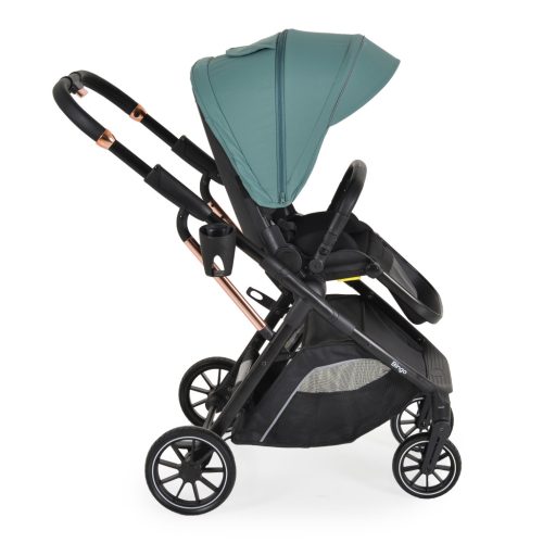 Moni Bingo - Marine-Green Babakocsi 0-22kg – multifunkciós babakocsi 7. kép