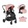 Moni Bingo - Pink Babakocsi 0-22kg – multifunkciós babakocsi 2. kép