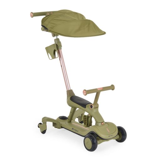 BYOX  - CORNET 6IN1 multifunkciós tricikli átalakítható rollerré ZÖLD