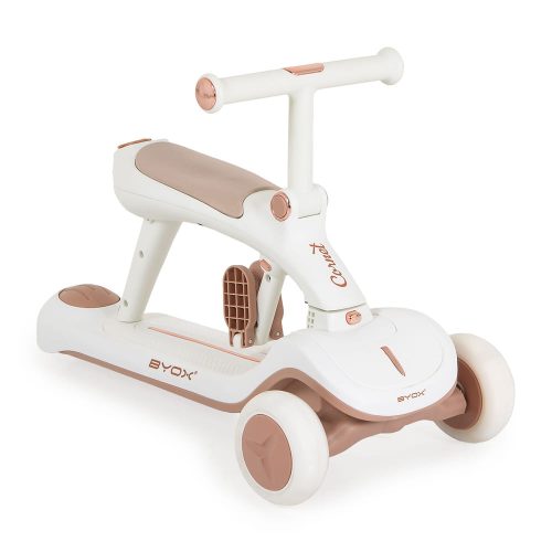 BYOX  - CORNET 6IN1 multifunkciós tricikli átalakítható rollerré FEHÉR