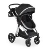 Moni Alina multifunkciós babakocsi + autós hordozó FEKETE