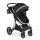 Moni Alina multifunkciós babakocsi + autós hordozó FEKETE