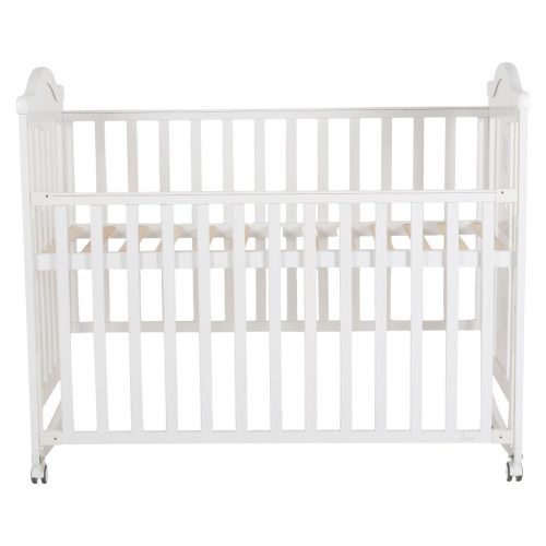Cangaroo - JUNO fa babaágy zsiráf mintás, ringatós 60*120cm FEHÉR – babaágy 6. kép