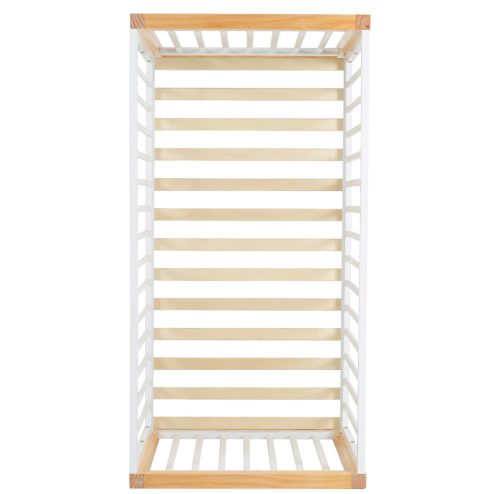 Cangaroo SIERRA fa babaágy rácsos 60*120cm FEHÉR/NATUR 