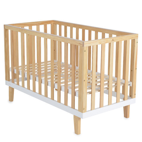 Cangaroo WHISPER fa babaágy 3 magasságban állítható 60x120cm NATUR 