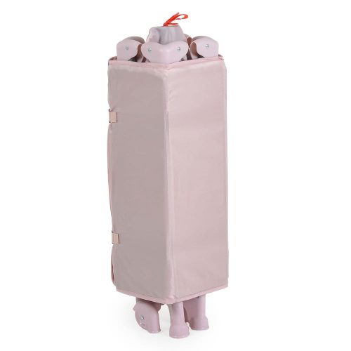 Moni  - UNO utazóágy 1 szintes zippes kibújóval PINK