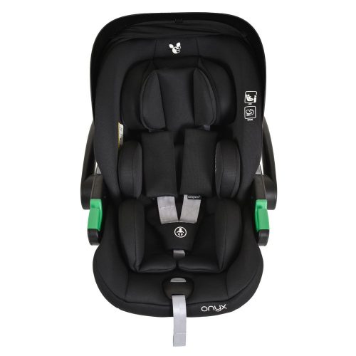 Cangaroo - ONYX autós hordozó 40-87cm-ig bővíthető, forgatható FEKETE