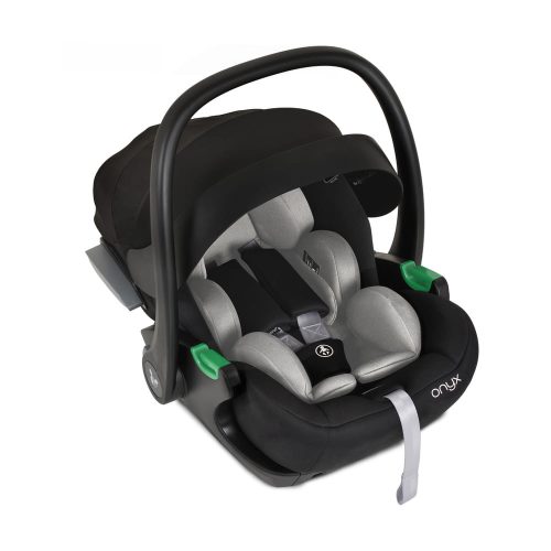 Cangaroo - ONYX autós hordozó 40-87cm-ig bővíthető, forgatható SZÜRKE