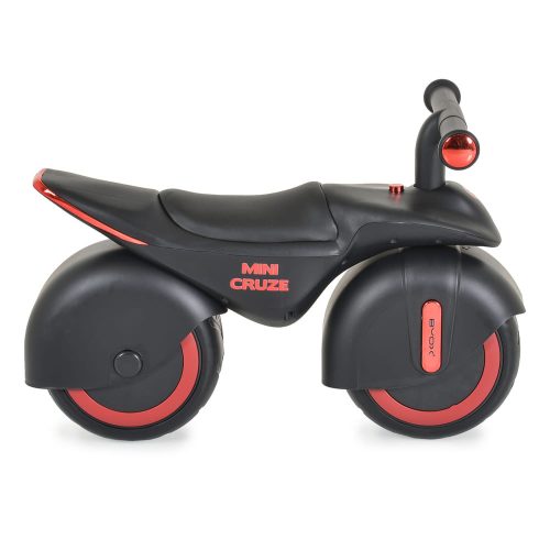 BYOX - MINI CRUZE futóbicikli, ráülős járgány, kismotor, zenélő, óriás kerekekkel FEKETE