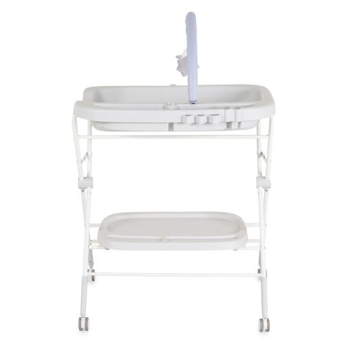 Cangaroo - CROCO multifunkciós, összecsukható pelenkázó asztal SZÜRKE