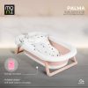 Moni - PALMA összecsukható kád fürdetőpárnával PINK