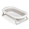 Moni - PALMA összecsukható kád fürdetőpárnával SZÜRKE