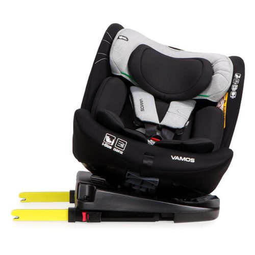Moni - VAMOS autós ülés 40-150 cm 360 forgatható SZÜRKE